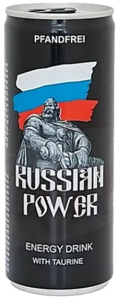 Energy drink with taurine "Russian Power"