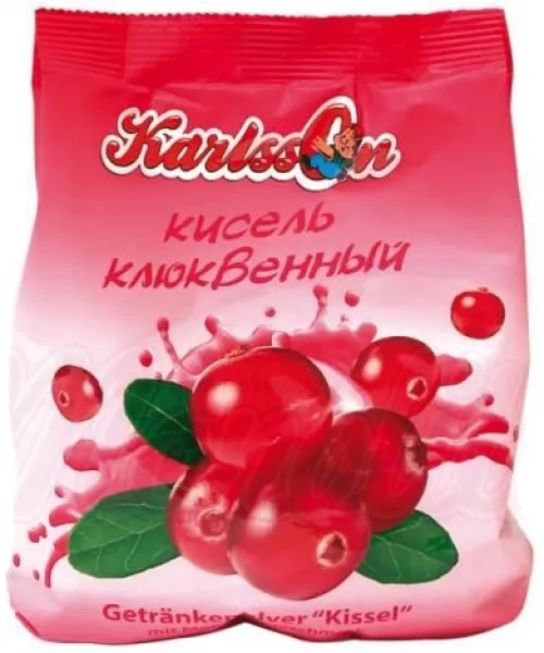 Drink powder "Kissel" with cranberry flavor