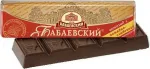 Schokolade "Babaevskij" mit Fondantfüllung-Sahnegeschmack